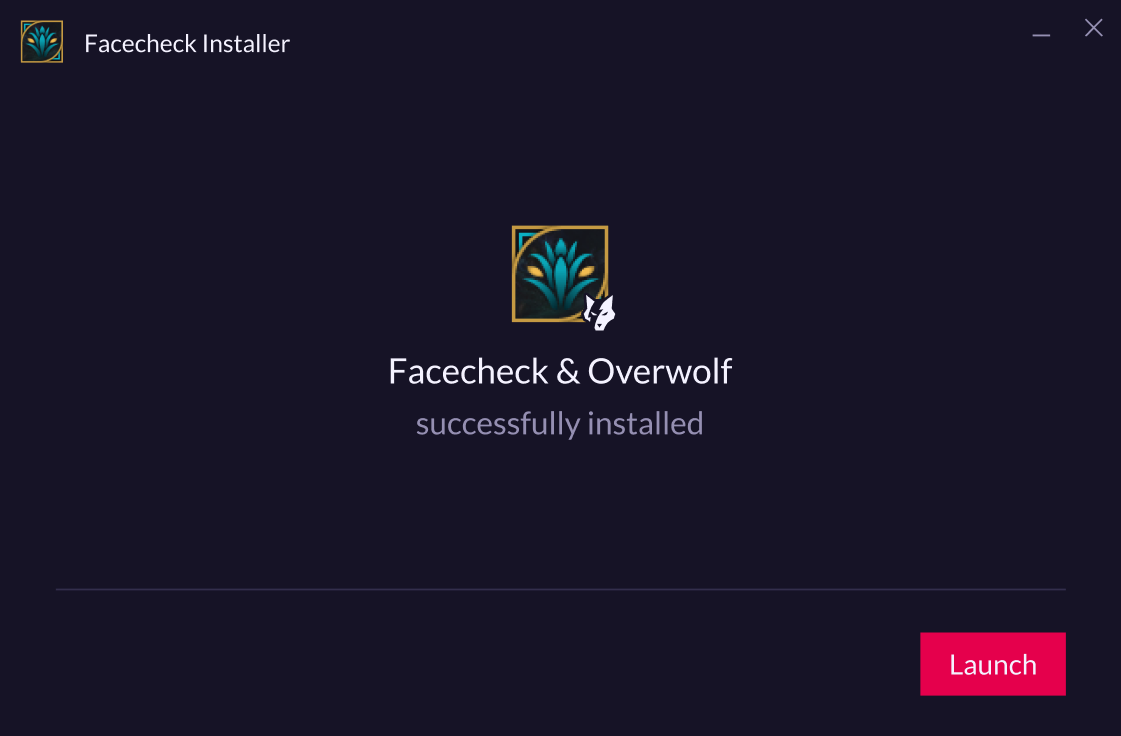 Facecheck Installer