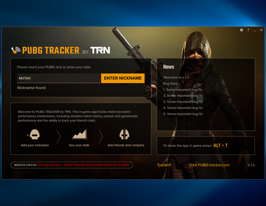 PUBG Tracker