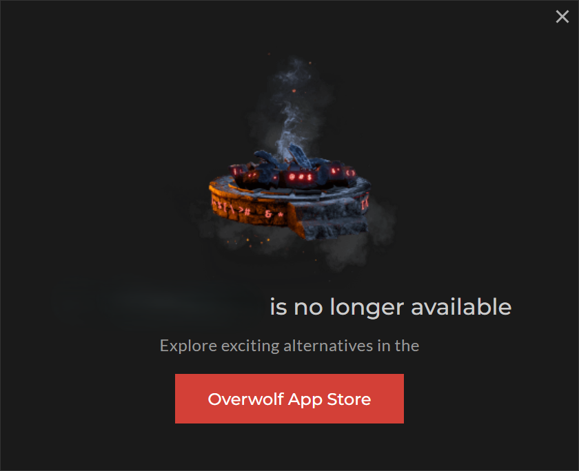 Unpublish an app